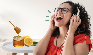 mel e limão: uma dupla imbatível na nutrição da voz